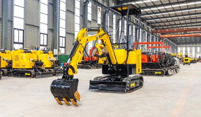 hakkında en son şirket haberleri Kubota Motorlu 1,2 Tonluk Ekskavatör  1