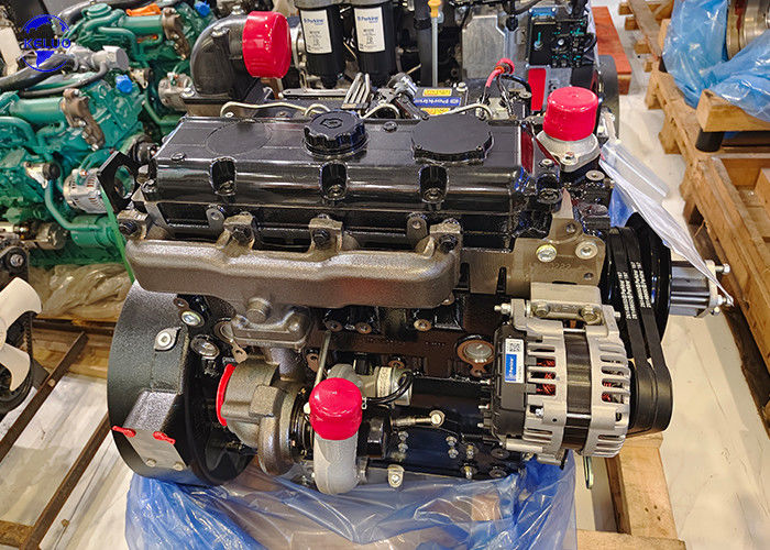 Forklift ve traktörler için 4 silindirli, 83kW Perkins 1104D-44TA Endüstriyel Dizel Motoru