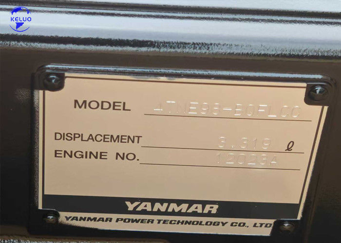 Düşük Gürültü İçerisi 4 Doğal olarak Aspirasyonlu 4TNE98 İnşaat Makineleri Forklift Gücü Motoru