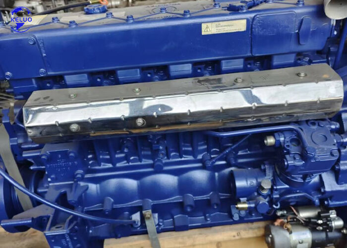 340HP 6 Silindirli İnşaat Makinesi Dizel Motor Grubu WP7.340E53 ağır hizmet kamyonu, beton mikseri, tekerlekli yükleyici için