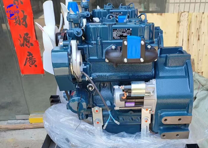Endüstriyel / Tarım Makineleri Kubota Motor 3 Silindirli D1005 Çim biçme makineleri için dizel motor Kazı makineleri jeneratör setleri