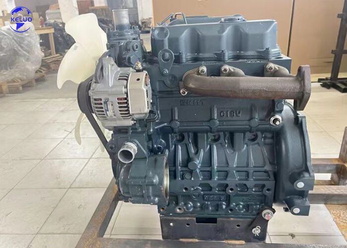Ekskavatör Jeneratör Setleri yol silindiri için Yeni Su Soğutmalı Kubota D1803 Dizel Motor Serisi