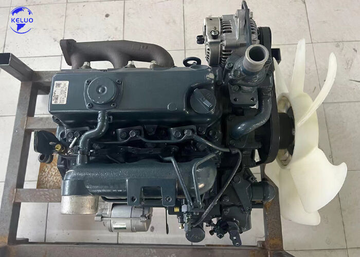 Ekskavatör Jeneratör Setleri yol silindiri için Yeni Su Soğutmalı Kubota D1803 Dizel Motor Serisi