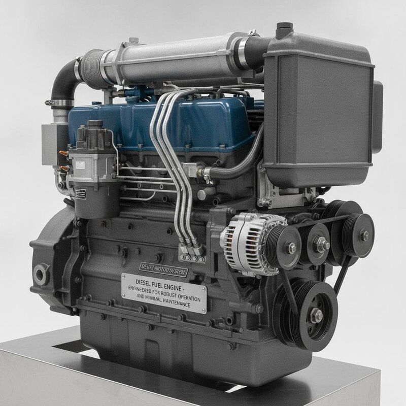 İçten Yanmalı Motor Deutz Motor Sistemi Sağlam Çalışma ve Minimum Bakım için Tasarlanmış Dizel Yakıtlı Motor