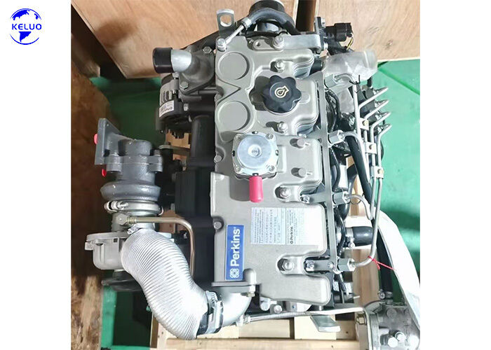 Mini Ekskavatör Yükleyici ve Traktör için 2.2L 4 Silindirli Turboşarjlı 404EA-22T Dizel Motor Montajı