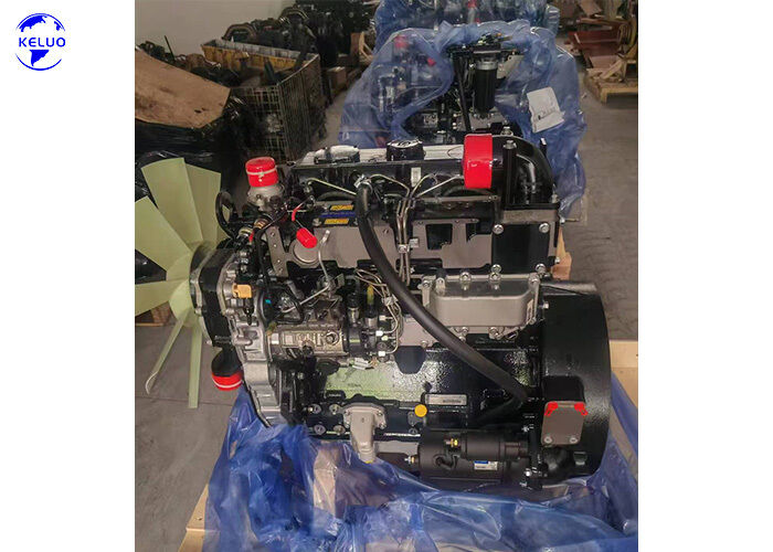 Yeni 4 silindirli sıralı turboşarjlı1104C-44T Endüstriyel dizel motoru inşaat makineleri tarım makineleri ve jeneratör setleri için