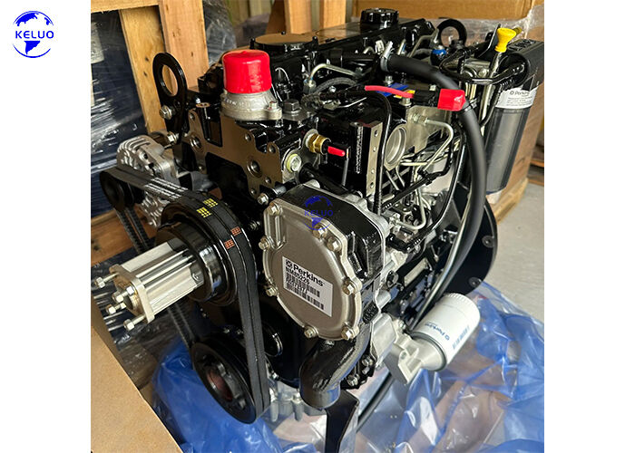 Forklift ve traktörler için 4 silindirli, 83kW Perkins 1104D-44TA Endüstriyel Dizel Motoru