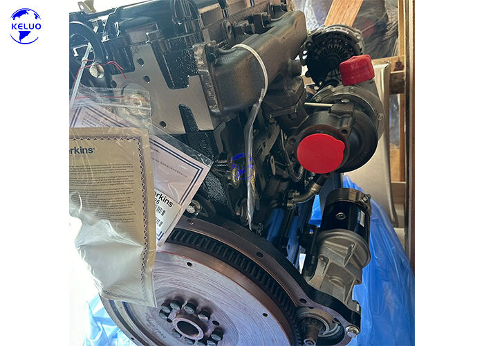 Forklift ve traktörler için 4 silindirli, 83kW Perkins 1104D-44TA Endüstriyel Dizel Motoru